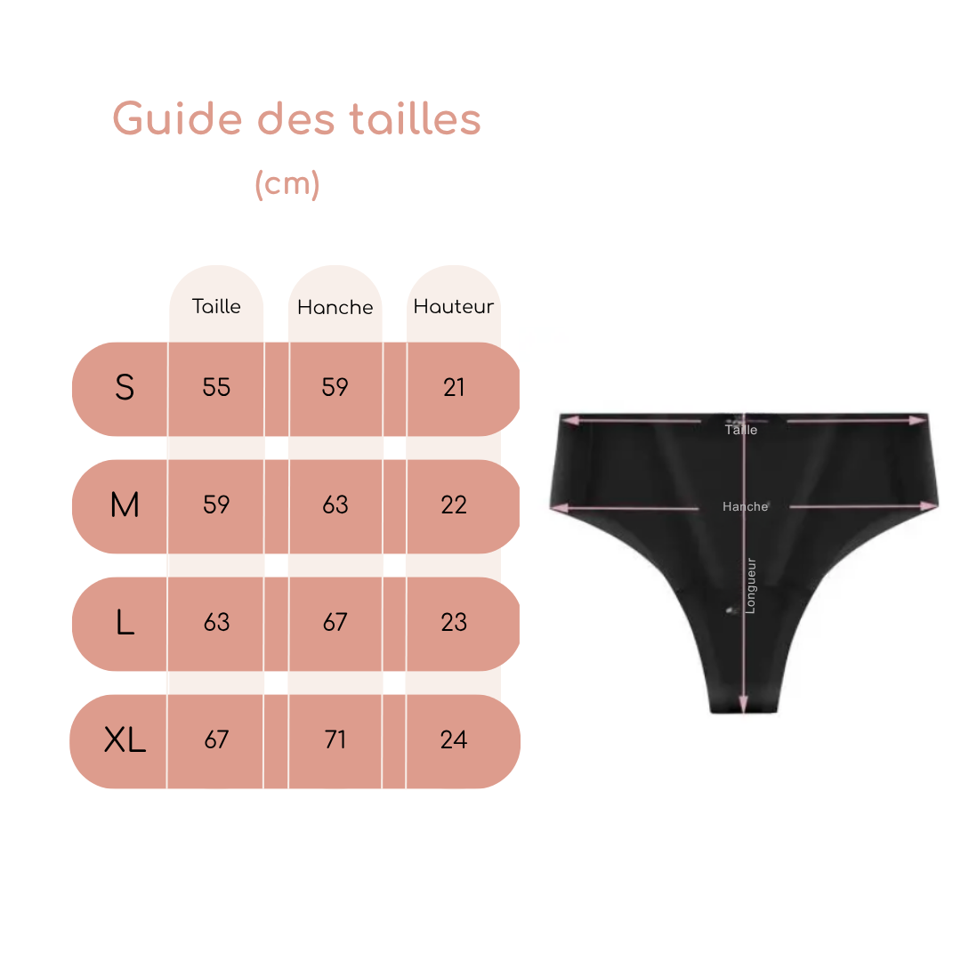 Tanga Lissant (Anti-Camel toe)